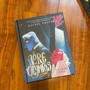 Lore Olympus Volume Two by Rachel Smythe - Blue and Pink Cover